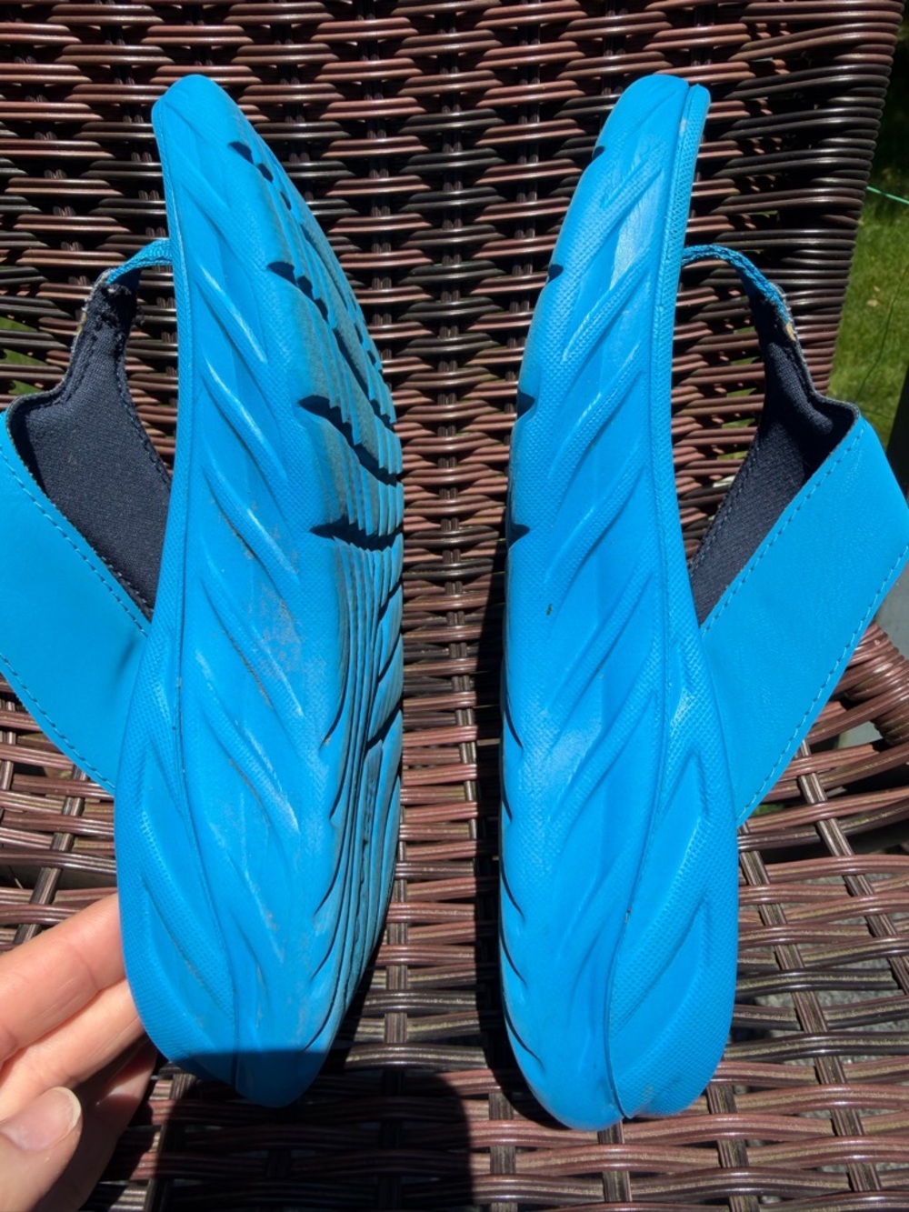 Hoka One One Women's Ora Recovery Flip - Diva Blue/Outer Space Sz 5 - Picture 7 of 8